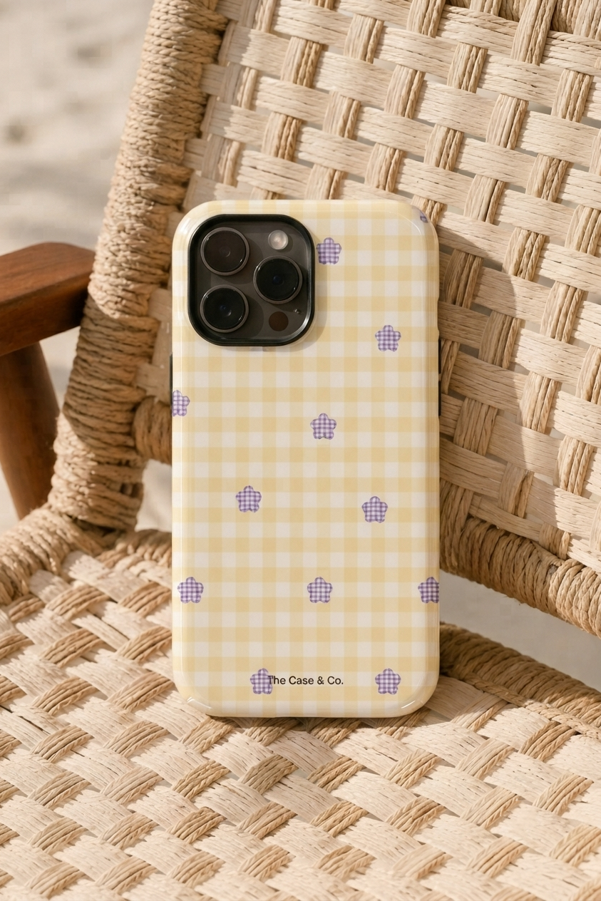 Cloud Skin Case for iPhone 14 to 17 Series| Bloomfield Print | Premium 3D Hard Shell Cover 1219 Avenue