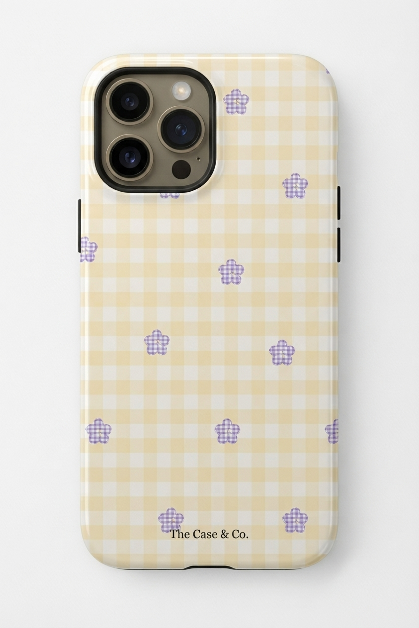 Cloud Skin Case for iPhone 14 to 17 Series| Bloomfield Print | Premium 3D Hard Shell Cover 1219 Avenue