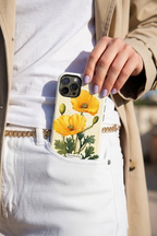 Cloud Skin Case for iPhone 14 to 17 Series| Blooming Sunshine Print | Premium 3D Hard Shell Cover 1219 Avenue