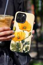 Cloud Skin Case for iPhone 14 to 17 Series| Blooming Sunshine Print | Premium 3D Hard Shell Cover 1219 Avenue