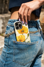Cloud Skin Case for iPhone 14 to 17 Series| Blooming Sunshine Print | Premium 3D Hard Shell Cover 1219 Avenue