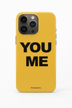 Cloud Skin Case for iPhone 14 to 17 Series| Bold Connection Print | Premium 3D Hard Shell Cover 1219 Avenue