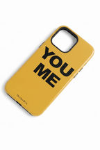 Cloud Skin Case for iPhone 14 to 17 Series| Bold Connection Print | Premium 3D Hard Shell Cover 1219 Avenue