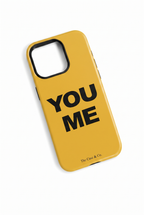 Cloud Skin Case for iPhone 14 to 17 Series| Bold Connection Print | Premium 3D Hard Shell Cover 1219 Avenue