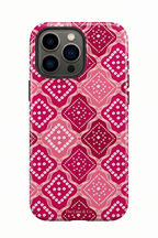 Cloud Skin Case for iPhone 14 to 17 Series| Candy Check Print | Premium 3D Hard Shell Cover 1219 Avenue