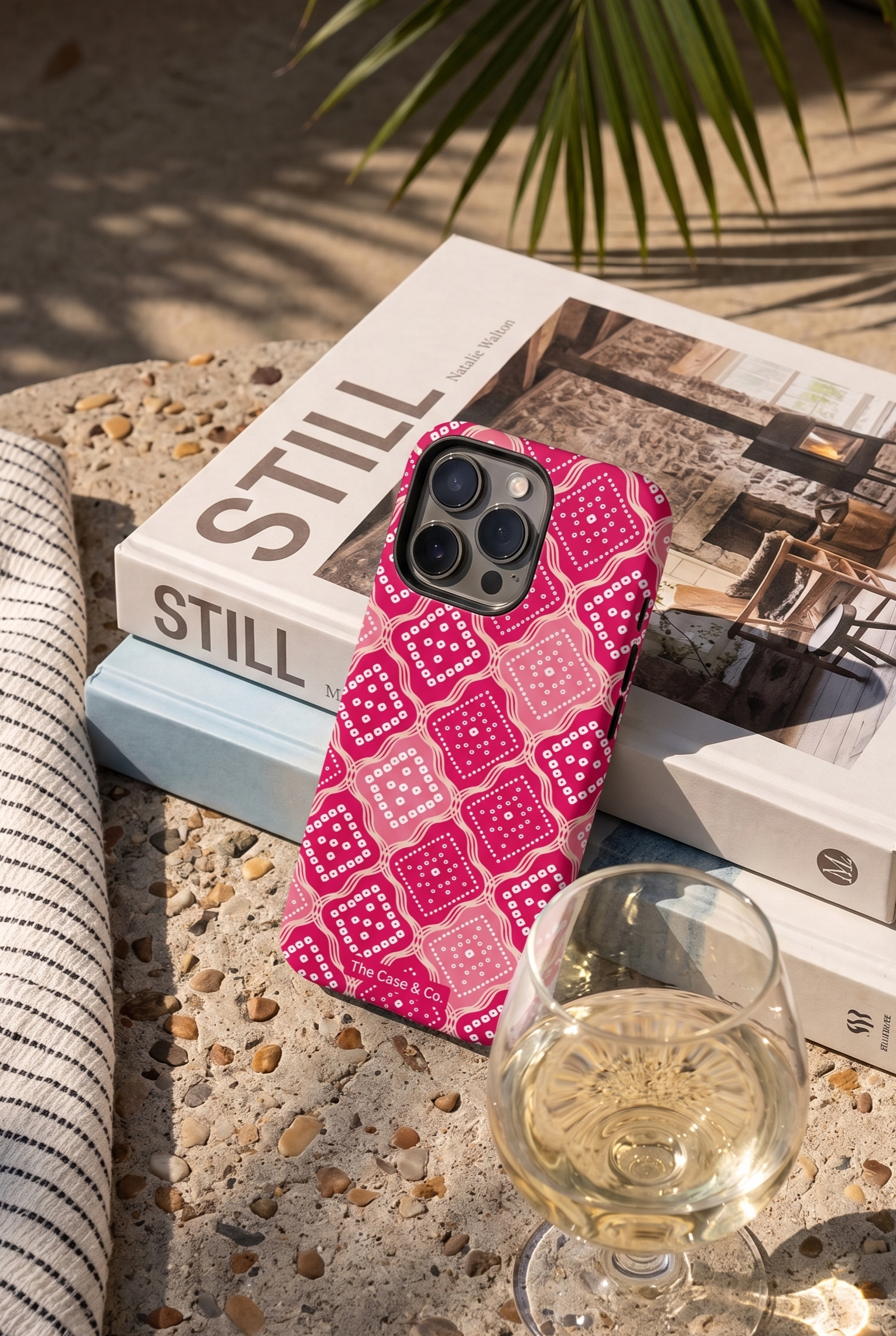 Cloud Skin Case for iPhone 14 to 17 Series| Candy Check Print | Premium 3D Hard Shell Cover 1219 Avenue