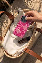 Cloud Skin Case for iPhone 14 to 17 Series| Candy Check Print | Premium 3D Hard Shell Cover 1219 Avenue