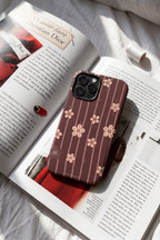 Cloud Skin Case for iPhone 14 to 17 Series| Floral Symphony Print | Premium 3D Hard Shell Cover 1219 Avenue