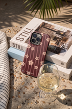 Cloud Skin Case for iPhone 14 to 17 Series| Floral Symphony Print | Premium 3D Hard Shell Cover 1219 Avenue