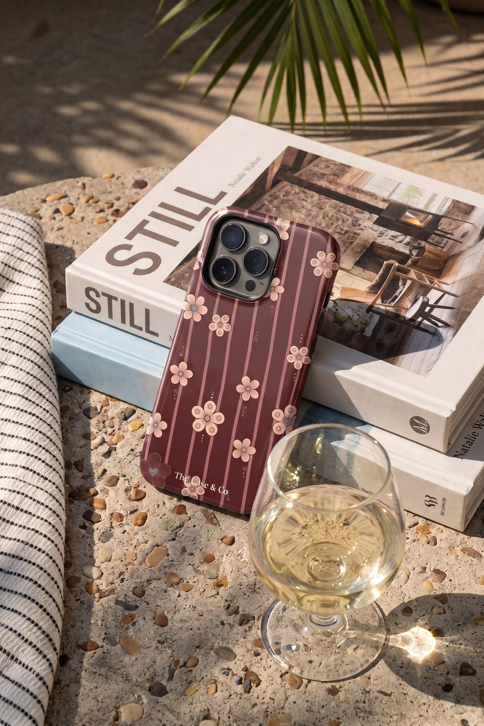 Cloud Skin Case for iPhone 14 to 17 Series| Floral Symphony Print | Premium 3D Hard Shell Cover 1219 Avenue