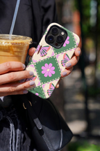 Cloud Skin Case for iPhone 14 to 17 Series| Garden of Wings Print | Premium 3D Hard Shell Cover 1219 Avenue