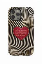 Cloud Skin Case for iPhone 14 to 17 Series| Golden Flow Print | Premium 3D Hard Shell Cover 1219 Avenue