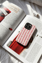 Cloud Skin Case for iPhone 14 to 17 Series| Heart Parade Print | Premium 3D Hard Shell Cover 1219 Avenue