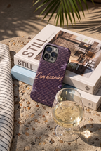 Cloud Skin Case for iPhone 14 to 17 Series|  I Am Becoming Print | Premium 3D Hard Shell Cover 1219 Avenue