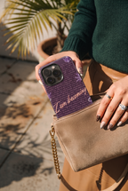 Cloud Skin Case for iPhone 14 to 17 Series|  I Am Becoming Print | Premium 3D Hard Shell Cover 1219 Avenue