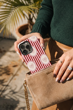 Cloud Skin Case for iPhone 14 to 17 Series|  Mod Medallion Print | Premium 3D Hard Shell Cover 1219 Avenue