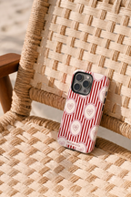 Cloud Skin Case for iPhone 14 to 17 Series|  Mod Medallion Print | Premium 3D Hard Shell Cover 1219 Avenue