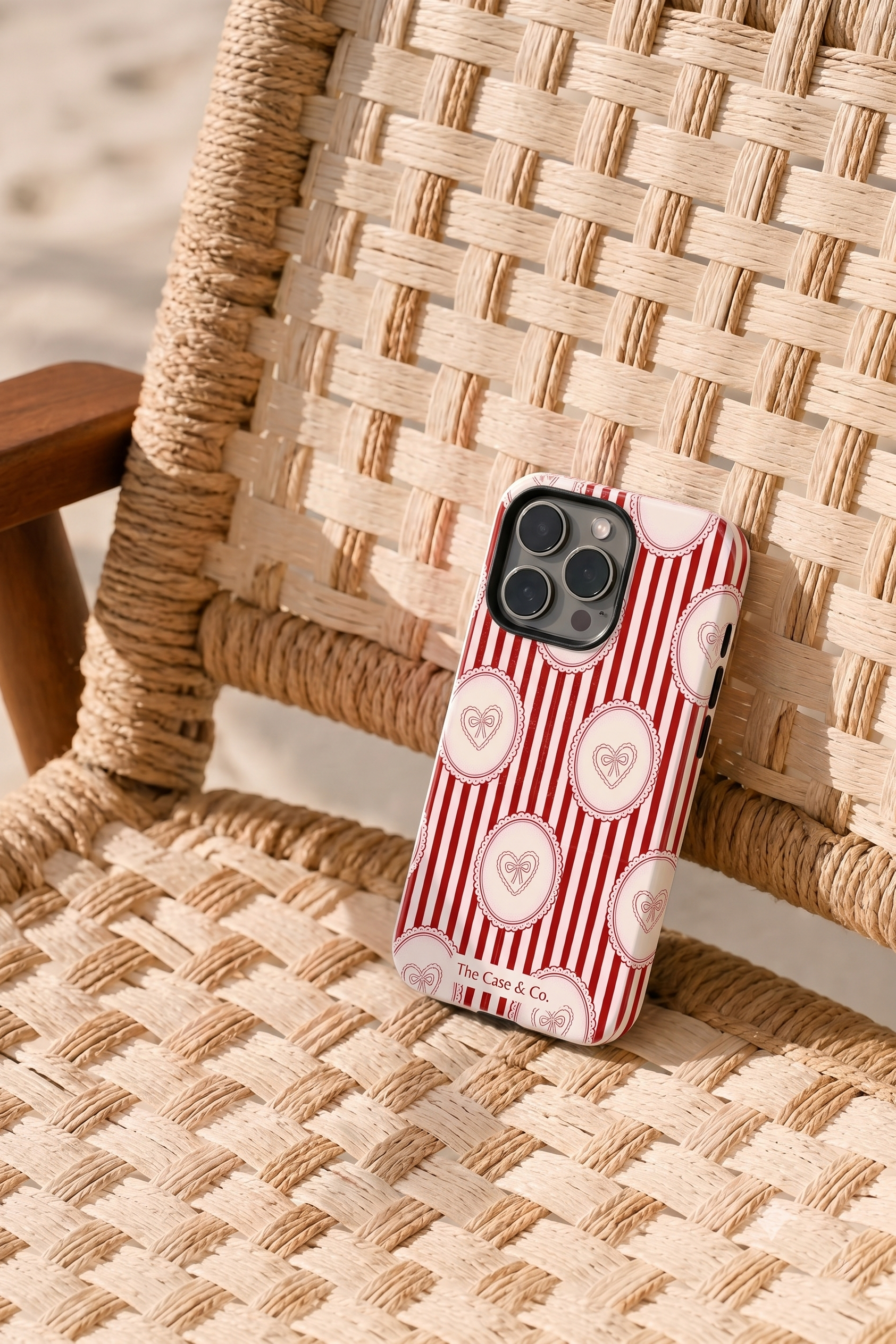Cloud Skin Case for iPhone 14 to 17 Series|  Mod Medallion Print | Premium 3D Hard Shell Cover 1219 Avenue