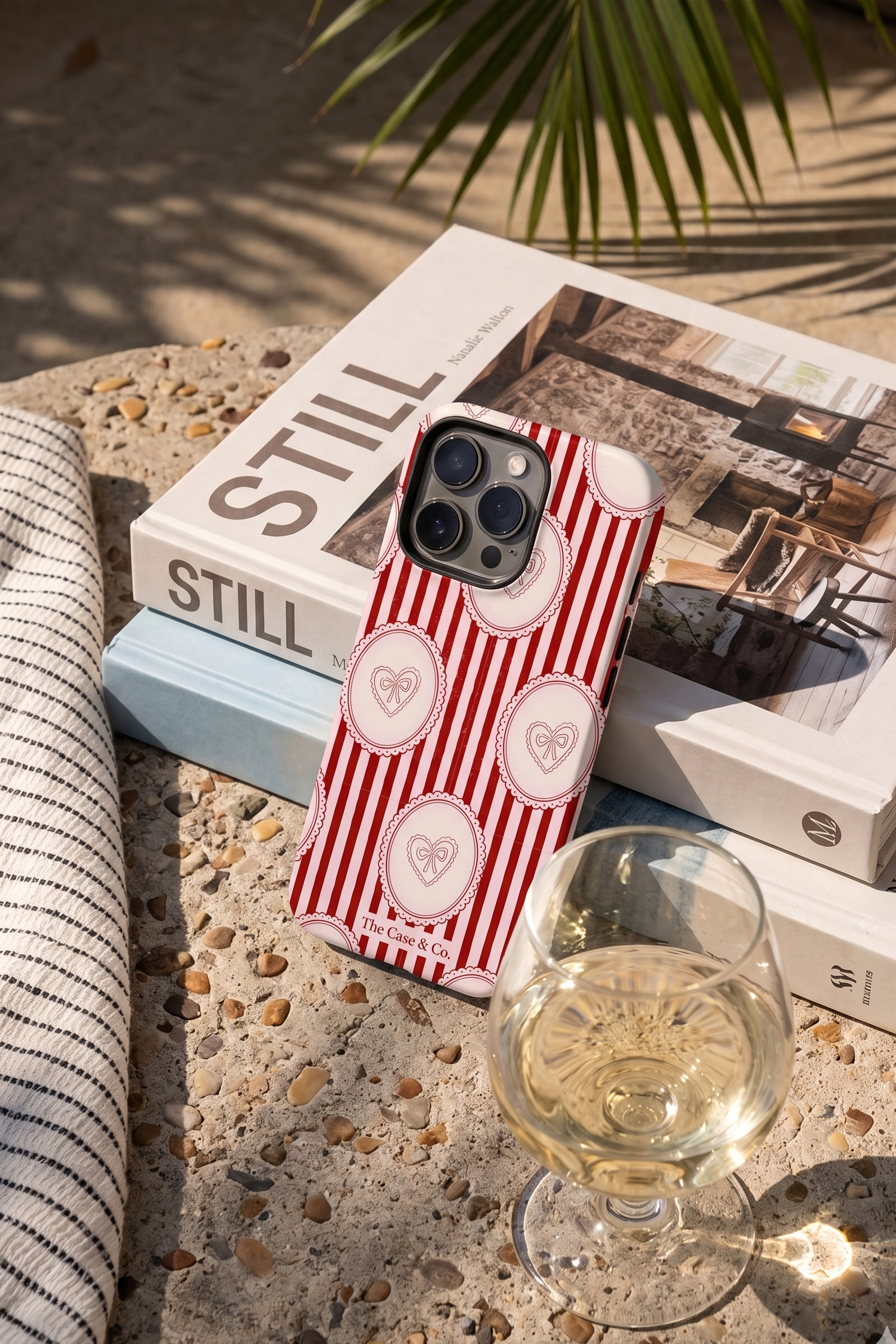 Cloud Skin Case for iPhone 14 to 17 Series|  Mod Medallion Print | Premium 3D Hard Shell Cover 1219 Avenue