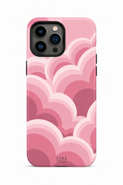 Cloud Skin Case for iPhone 14 to 17 Series| Rosy Dream Print | Premium 3D Hard Shell Cover 1219 Avenue