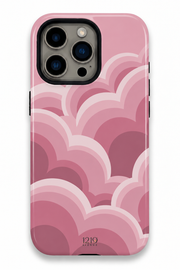Cloud Skin Case for iPhone 14 to 17 Series| Rosy Dream Print | Premium 3D Hard Shell Cover 1219 Avenue