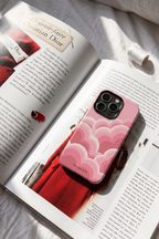Cloud Skin Case for iPhone 14 to 17 Series| Rosy Dream Print | Premium 3D Hard Shell Cover 1219 Avenue