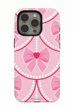 Cloud Skin Case for iPhone 14 to 17 Series| Rosy Pearl Charm Print | Premium 3D Hard Shell Cover 1219 Avenue