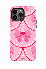 Cloud Skin Case for iPhone 14 to 17 Series| Rosy Pearl Charm Print | Premium 3D Hard Shell Cover 1219 Avenue