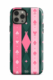Cloud Skin Case for iPhone 14 to 17 Series| The Queen's Deck Print | Premium 3D Hard Shell Cover 1219 Avenue