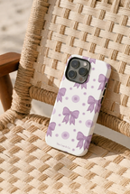 Cloud Skin Case for iPhone 14 to 17 Series| Violet Elegance Print | Premium 3D Hard Shell Cover 1219 Avenue