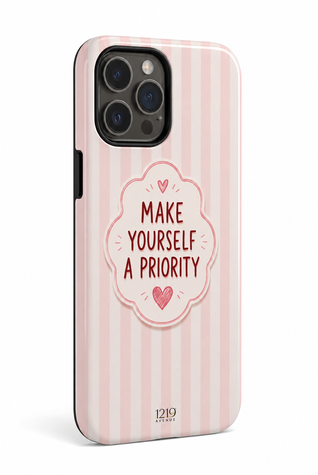 Cloud Skin Case for iPhone 14 to 17 Series| You First Print | Premium 3D Hard Shell Cover 1219 Avenue