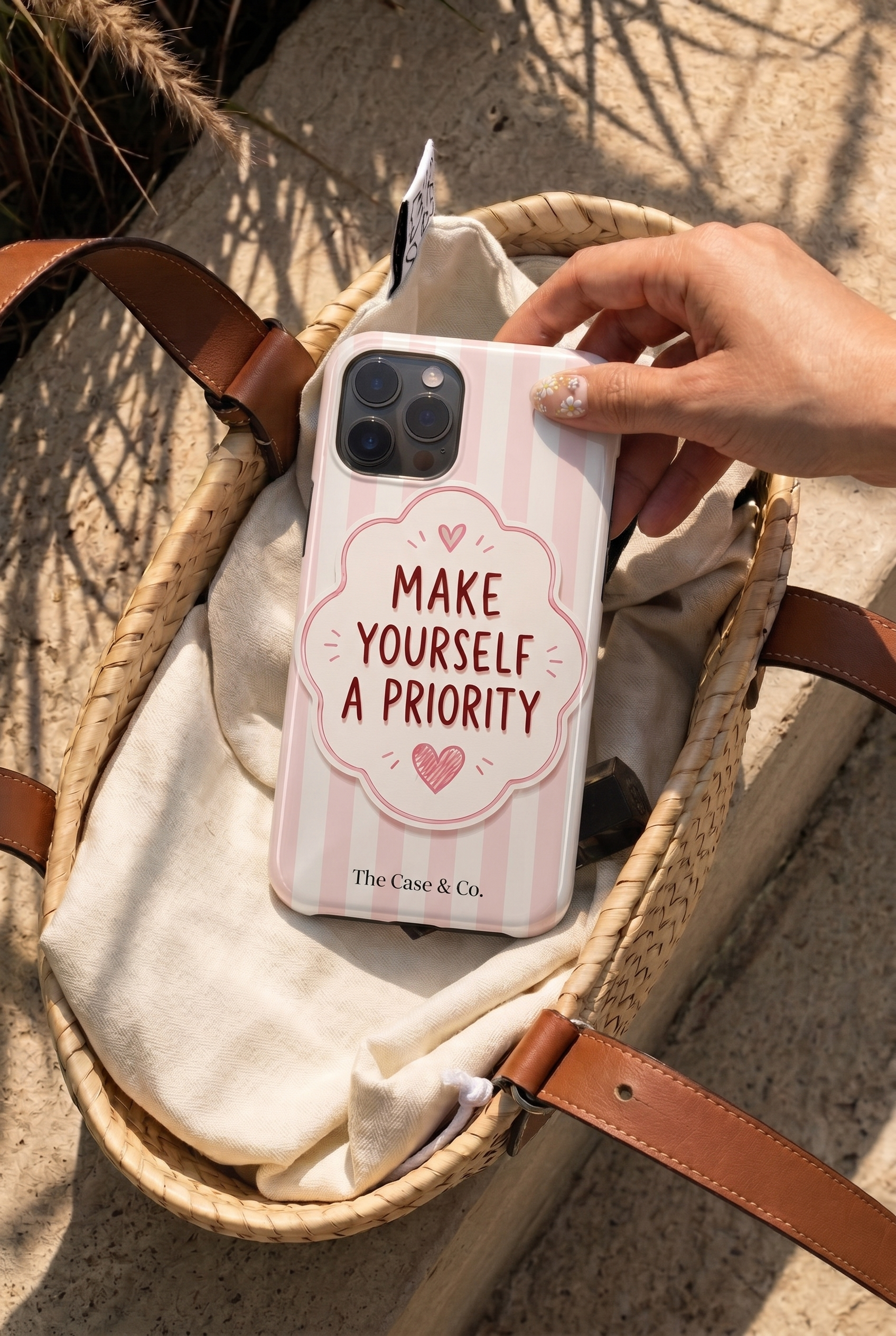 Cloud Skin Case for iPhone 14 to 17 Series| You First Print | Premium 3D Hard Shell Cover 1219 Avenue