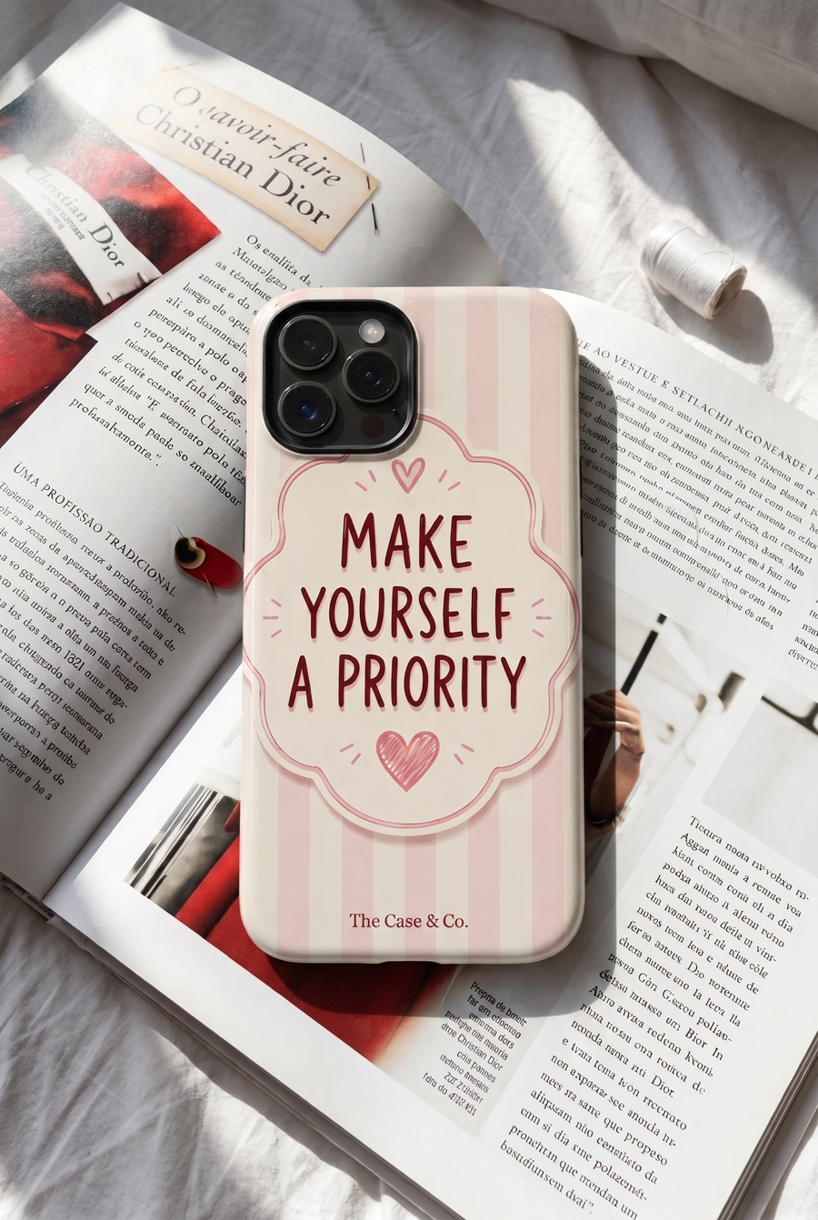 Cloud Skin Case for iPhone 14 to 17 Series| You First Print | Premium 3D Hard Shell Cover 1219 Avenue