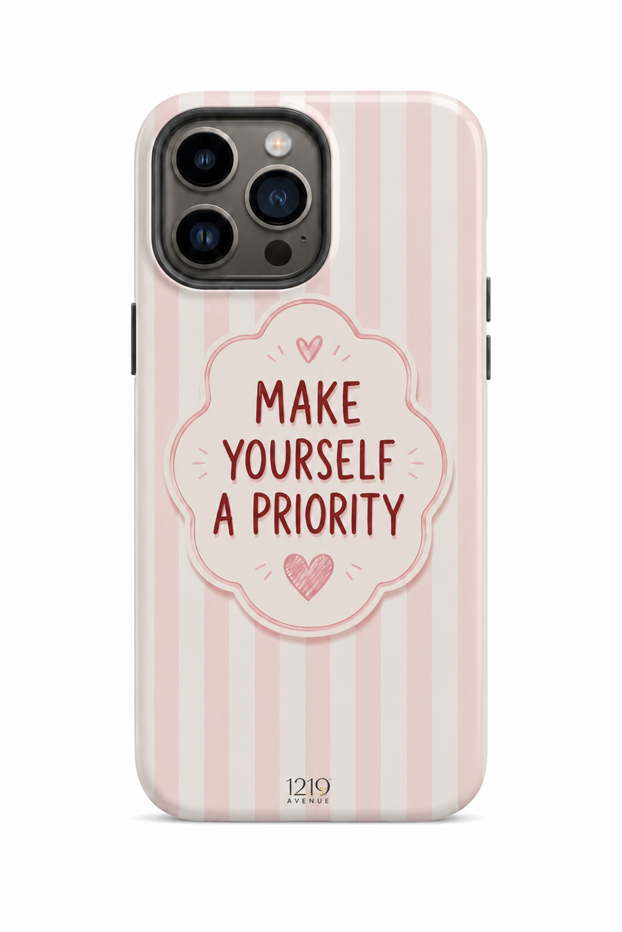 Cloud Skin Case for iPhone 14 to 17 Series| You First Print | Premium 3D Hard Shell Cover 1219 Avenue