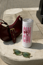 Colossal Tumbler 700ML with Straw | Cin Cin Cherie Print | Double Walled Insulated Hot & Cold Tumbler 7–8 Hours 1219 Avenue