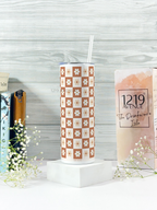 Colossal Tumbler 700ml with Straw | Daisy Dreamer All Over Print| Double Walled Insulated Tumbler 7-8 hrs 1219 Avenue India