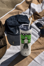 Colossal Tumbler 700ML with Straw | Do Not Disturb Print | Double Walled Insulated Hot & Cold Tumbler 7–8 Hours 1219 Avenue