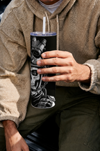 Colossal Tumbler 700ML with Straw | Ghost Protocol Print | Double Walled Insulated Hot & Cold Tumbler 7–8 Hours 1219 Avenue