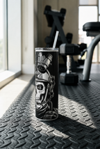 Colossal Tumbler 700ML with Straw | Ghost Protocol Print | Double Walled Insulated Hot & Cold Tumbler 7–8 Hours 1219 Avenue