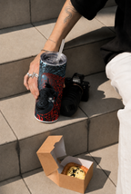 Colossal Tumbler 700ML with Straw | Knightfall Velocity Print | Double Walled Insulated Hot & Cold Tumbler 7–8 Hours 1219 Avenue