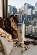 Colossal Tumbler 700ML with Straw | Moonlit Nazar Print | Double Walled Insulated Hot & Cold Tumbler 7–8 Hours 1219 Avenue