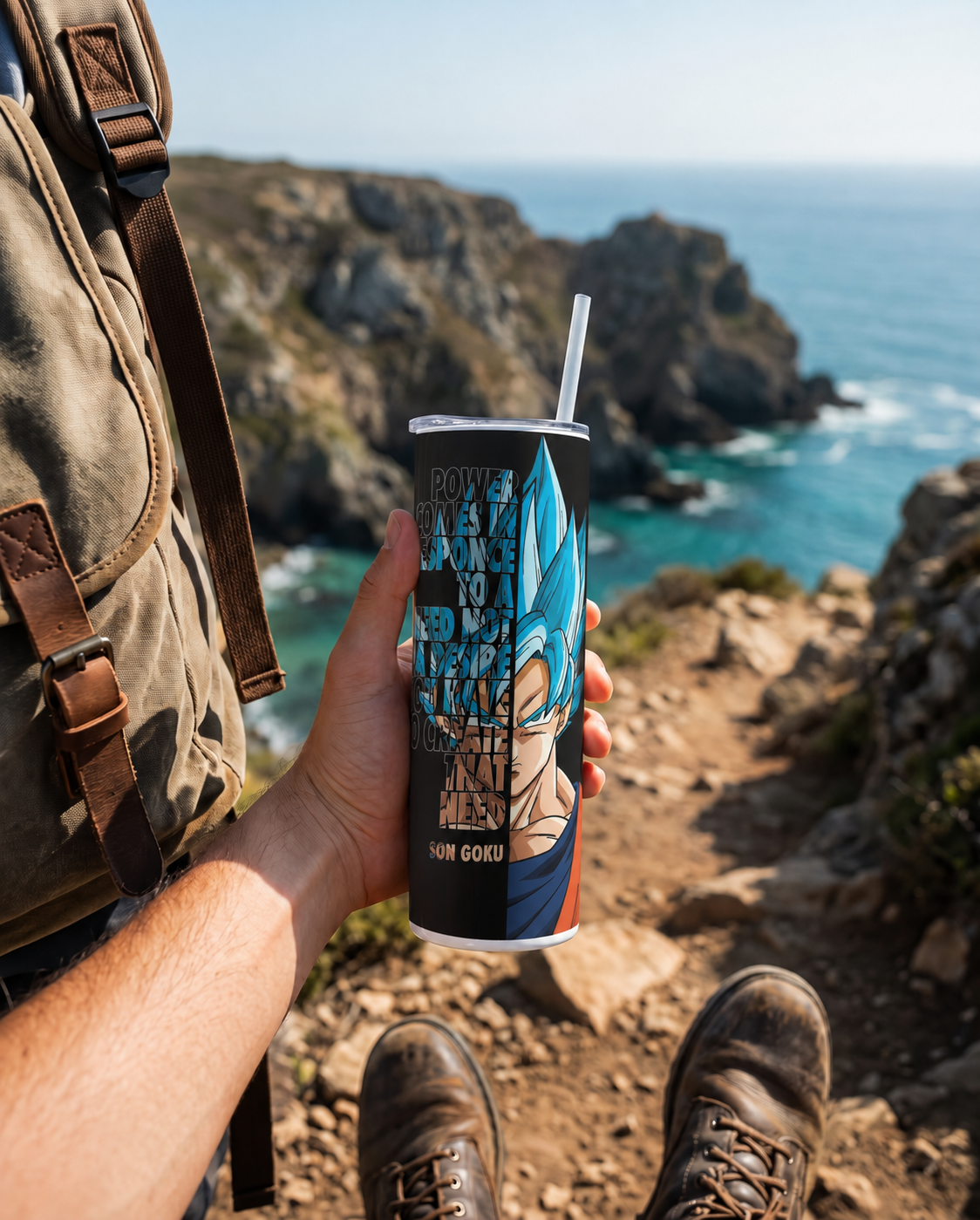Colossal Tumbler 700ML with Straw | Peak Evolution Print | Double Walled Insulated Hot & Cold Tumbler 7–8 Hours 1219 Avenue
