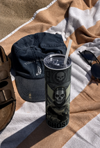 Colossal Tumbler 700ML with Straw | Phantom Protocol Print | Double Walled Insulated Hot & Cold Tumbler 7–8 Hours 1219 Avenue