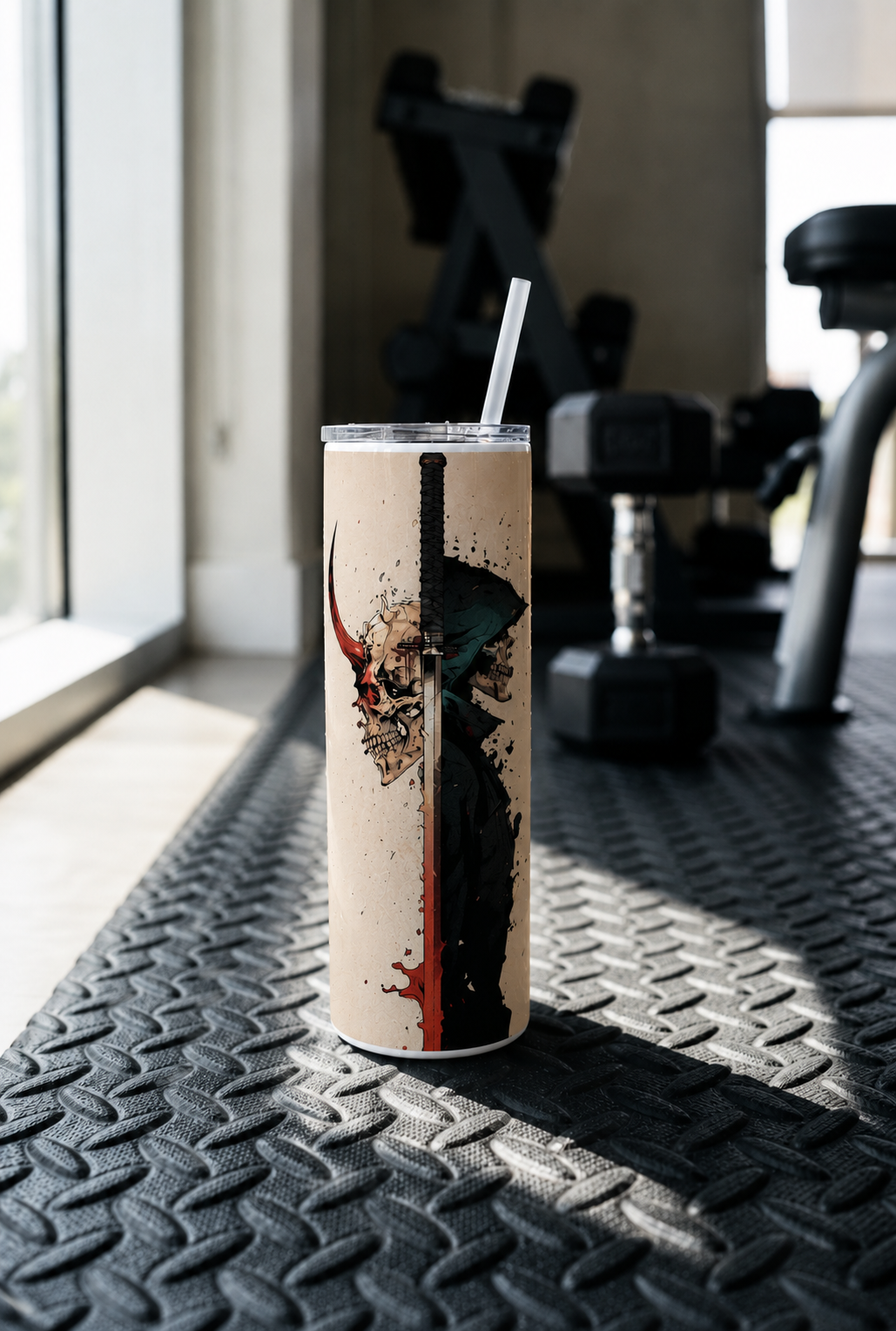 Colossal Tumbler 700ML with Straw | Split Soul Print | Double Walled Insulated Hot & Cold Tumbler 7–8 Hours 1219 Avenue