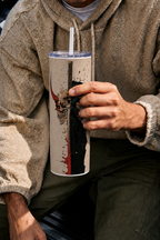 Colossal Tumbler 700ML with Straw | Split Soul Print | Double Walled Insulated Hot & Cold Tumbler 7–8 Hours 1219 Avenue