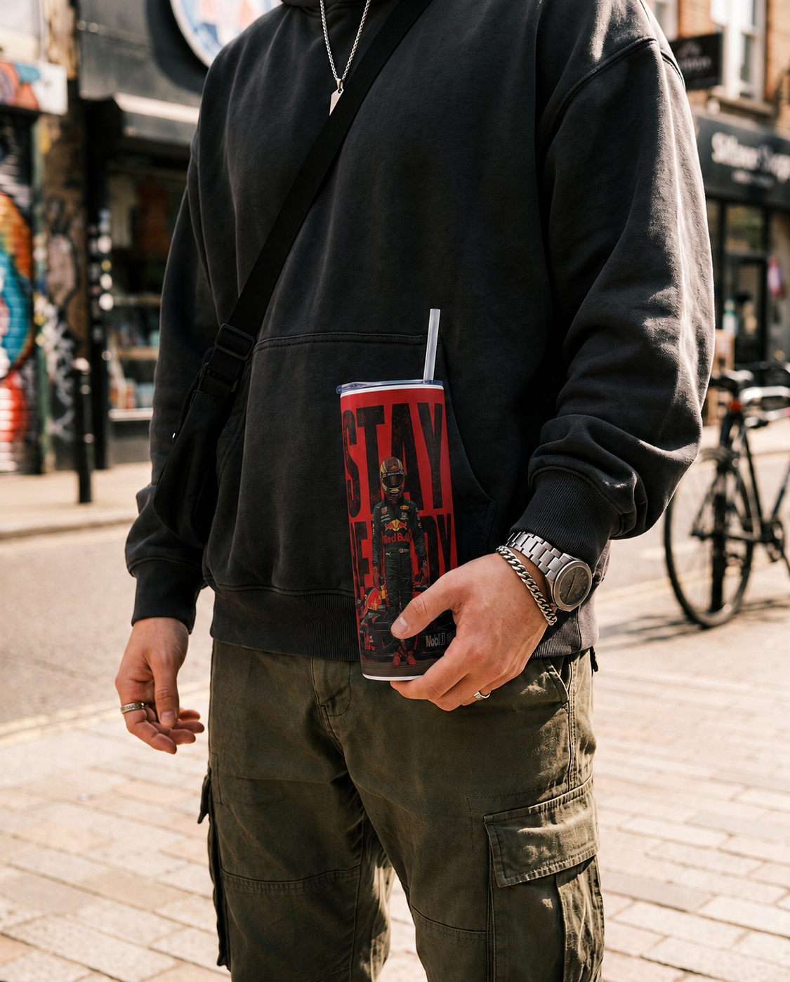 Colossal Tumbler 700ML with Straw | Star Boy Print | Double Walled Insulated Hot & Cold Tumbler 7–8 Hours 1219 Avenue