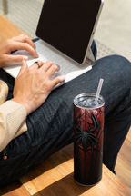 Colossal Tumbler 700ML with Straw | Venom Core Print | Double Walled Insulated Hot & Cold Tumbler 7–8 Hours 1219 Avenue
