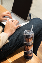 Colossal Tumbler 700ML with Straw | Will Of Fire Print | Double Walled Insulated Hot & Cold Tumbler 7–8 Hours 1219 Avenue