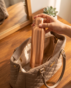 Copper Majesty Bottle 1000ml | 99% Pure Copper Water Bottle | Leakproof | Premium Ayurvedic Copper Drinking Bottle for Daily Hydration 1219 Avenue