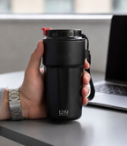 Eclipse Brew Flask 380ml | Hot & Cold Insulated Stainless Steel Flask | Travel Coffee Mug for Gym & Office | 1219 Avenue 1219 Avenue